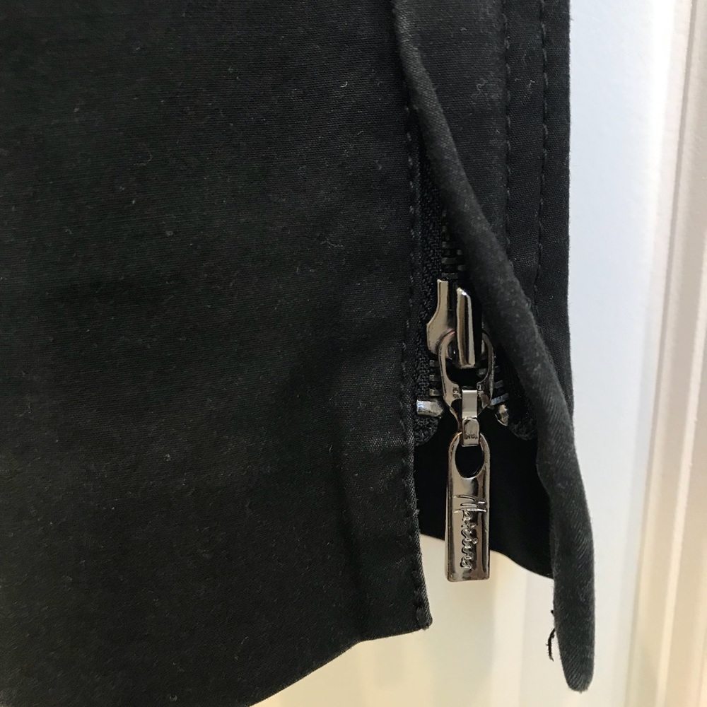 Marciano black straight leg dress pants